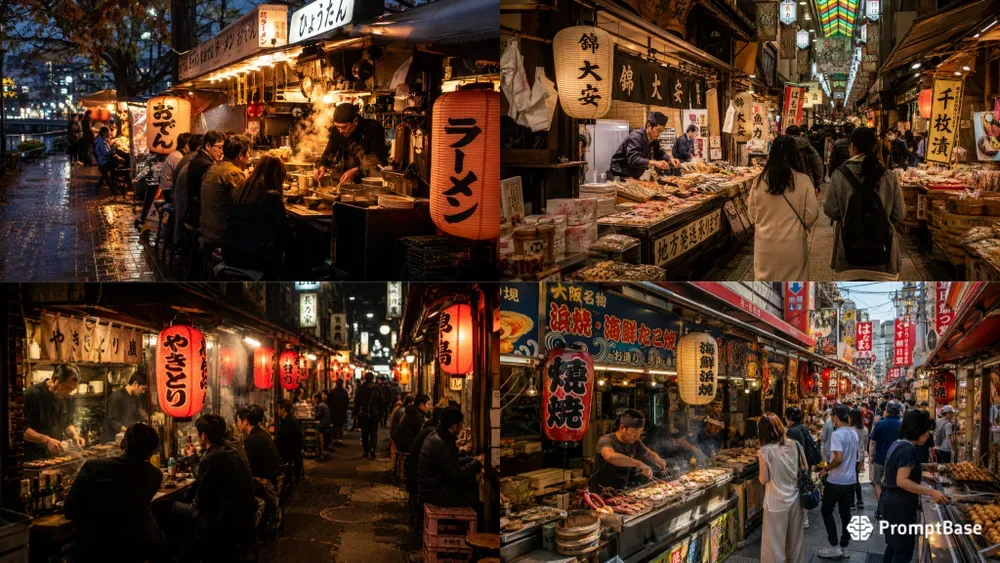 Japan Mood Local Food Streets