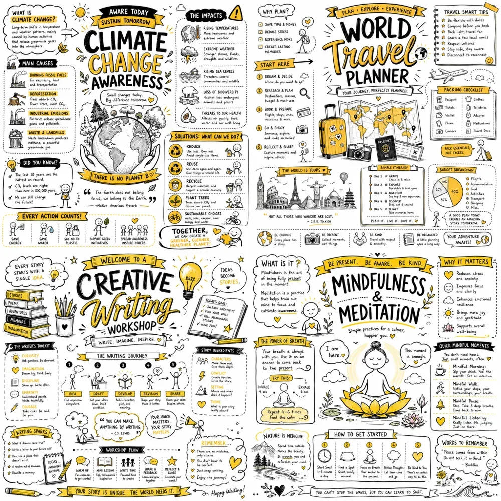 Visual Notetaking Generator