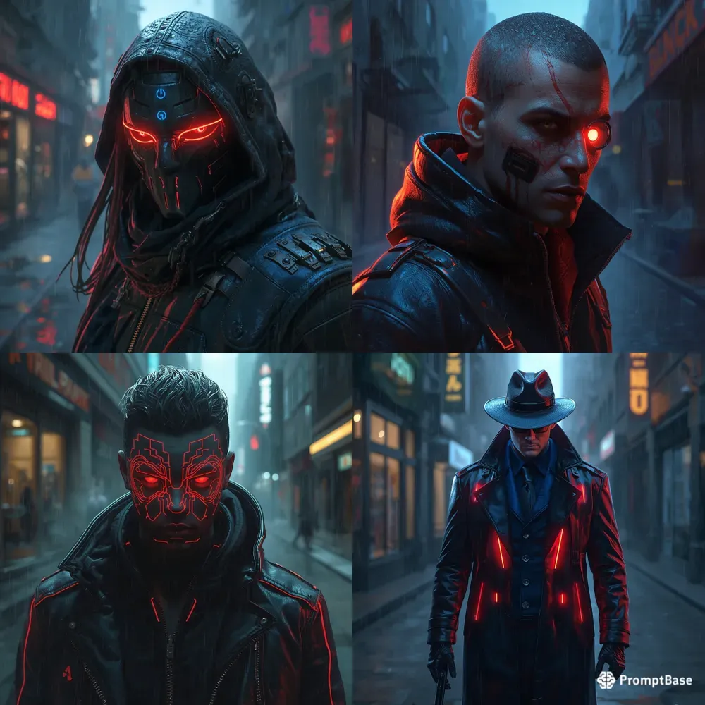 Cyberpunk Cybernetic Ronin 8K