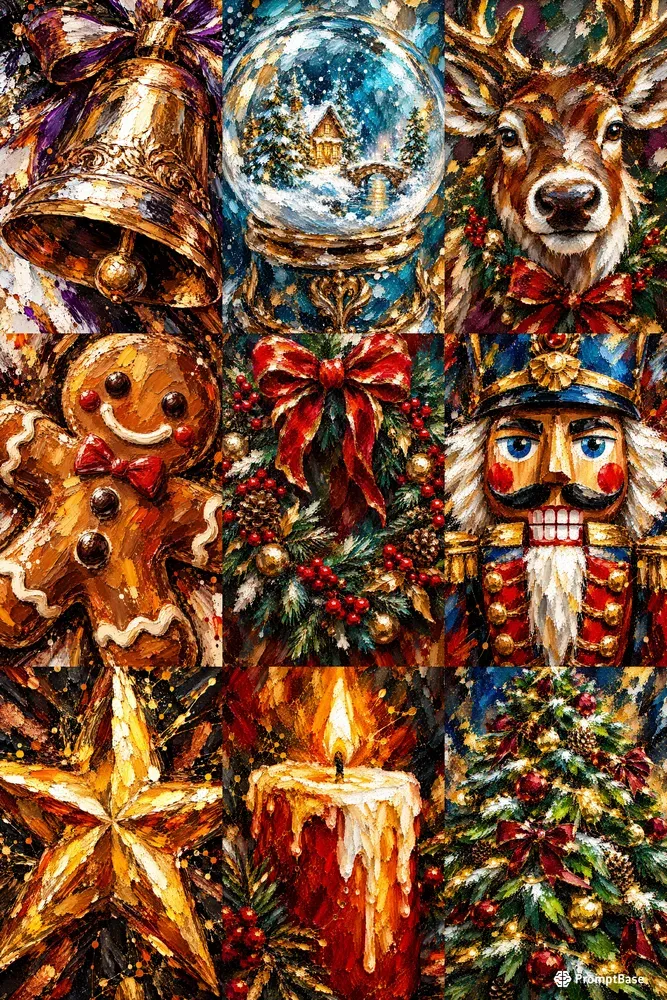 Ultimate Abstract Christmas Art
