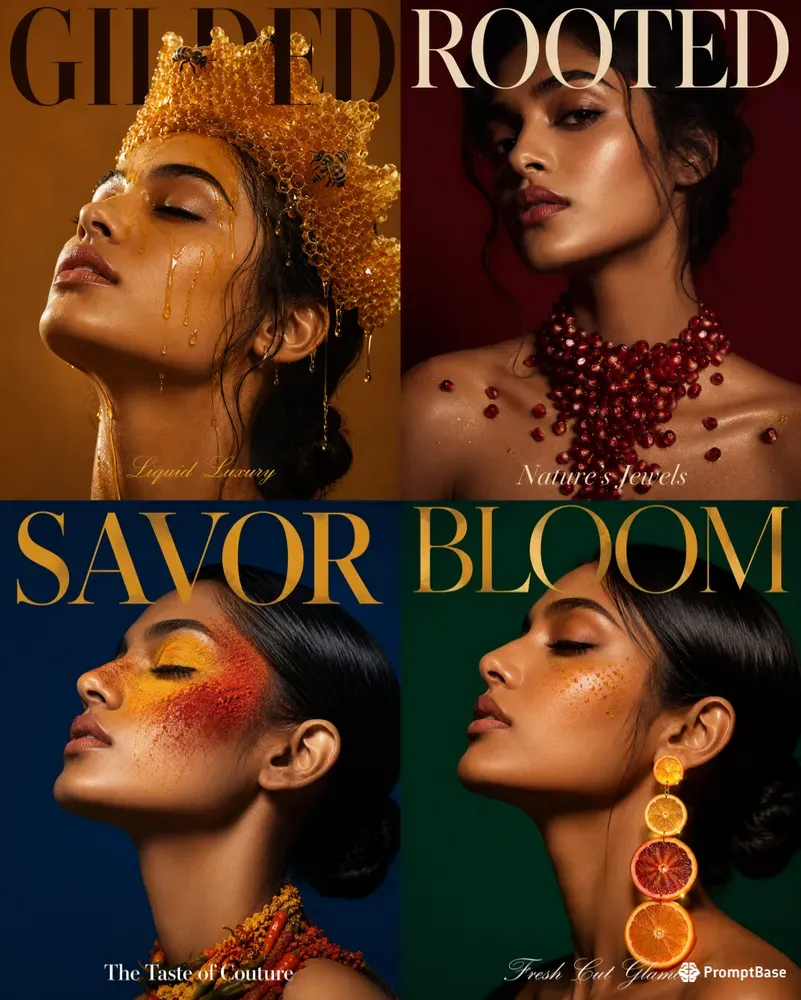 Fashion Meets Food Editorial Coutures