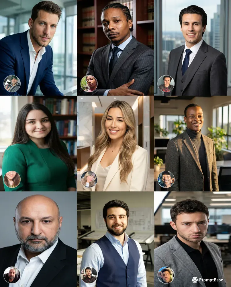 Custom Professional Headshots