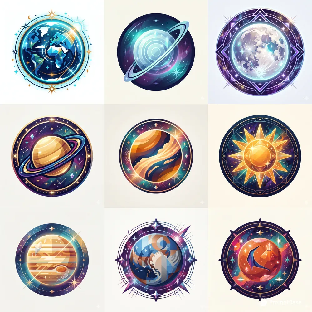 Modern Celestial Emblems