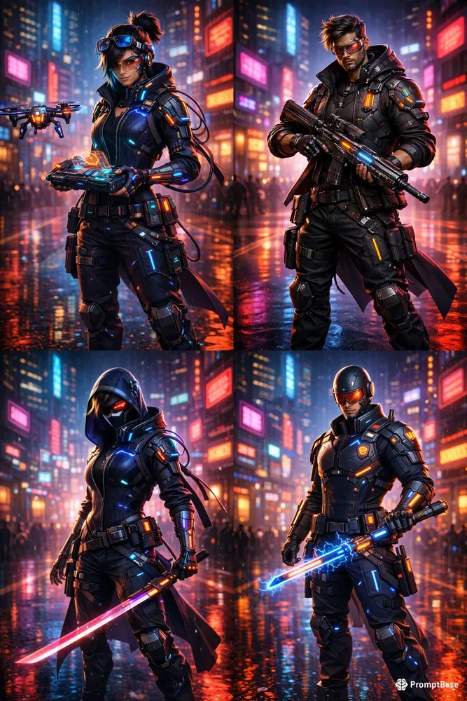 Cyberpunk RPG Character Generator