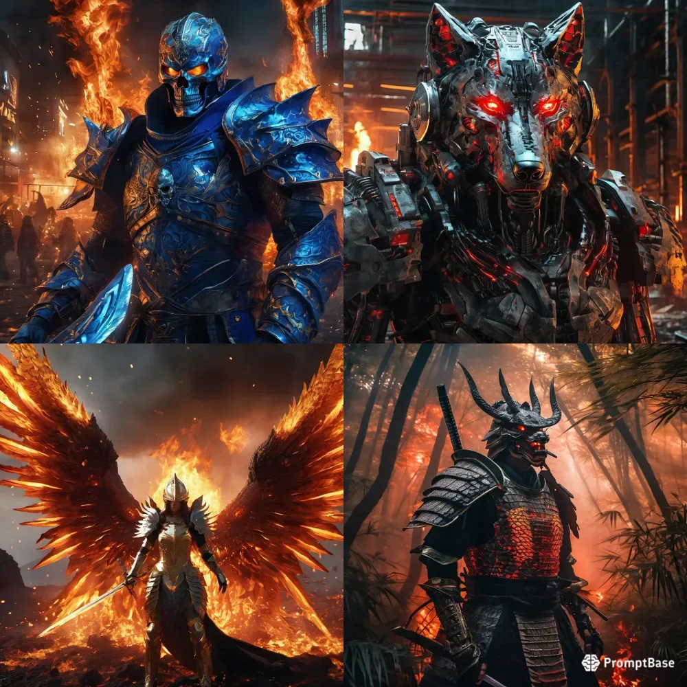 Elemental Fusion Creatures And Machines