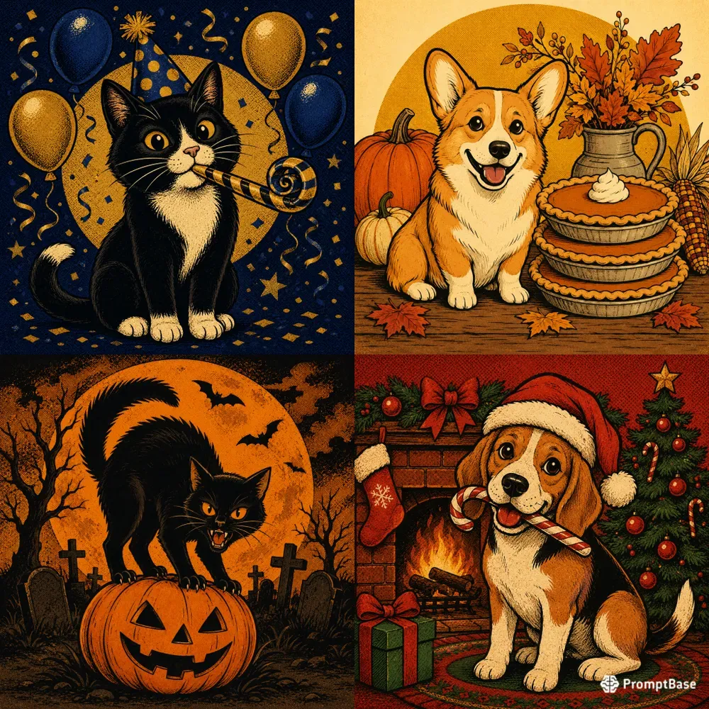 Pawtoon Vault Holiday Editions