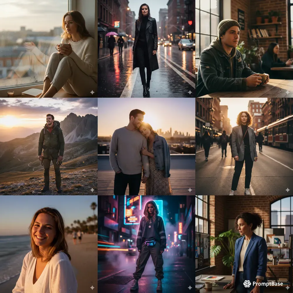 Cinematic Lifestyle Portraits