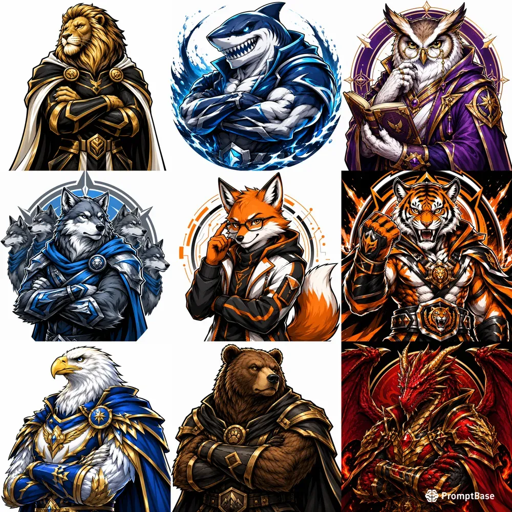 Premium Mascot Logo Collections