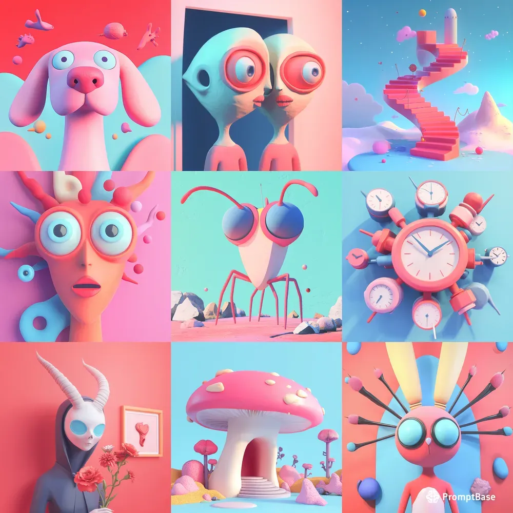 Whimsical Surrealist Fantasies
