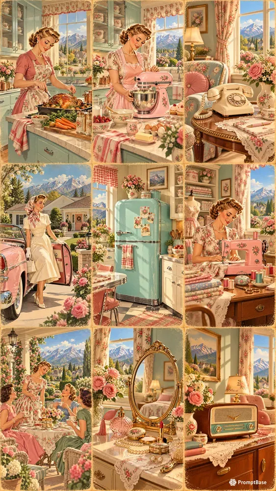 Glamour Utah Housewife Posters