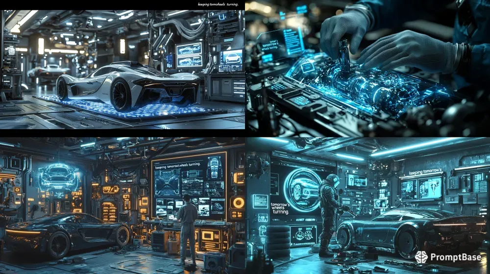 Future Auto Mechanic Cinematics