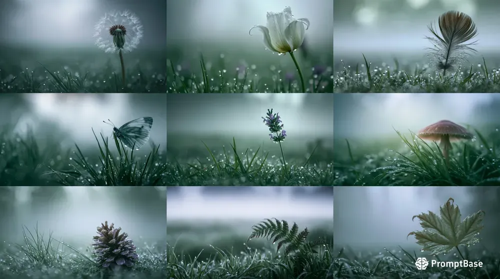 Dewy Macro Nature Photography