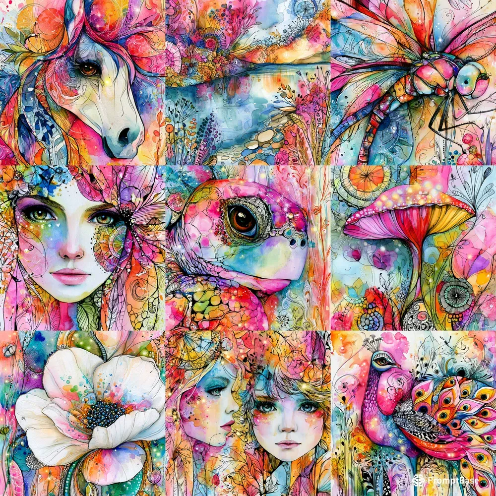 Fantasy Summer Symphony Junk Journals