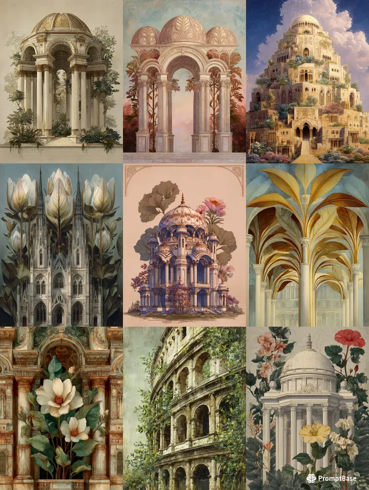 Botanical Architecture Transformations