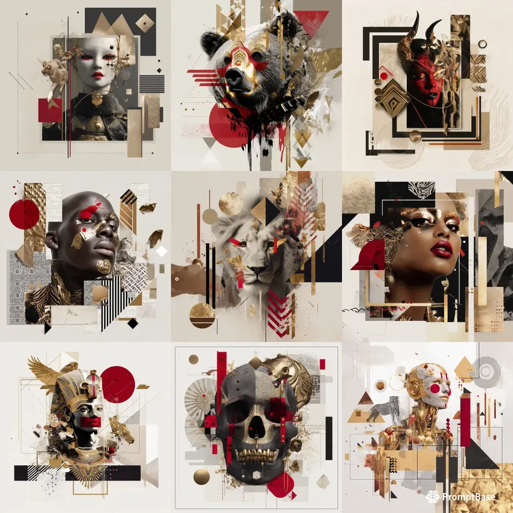 Cultural Digital Collages