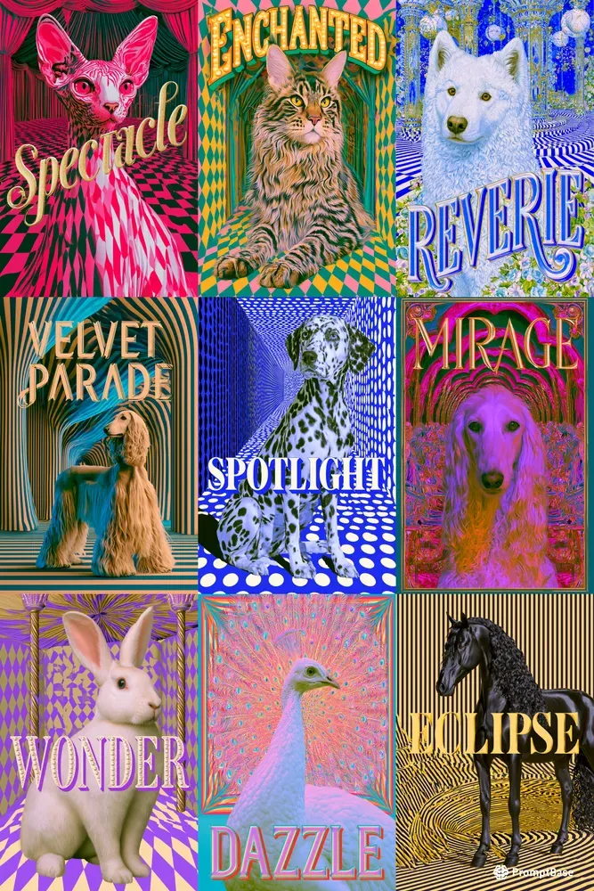 Harlequin Pet Dreamscapes