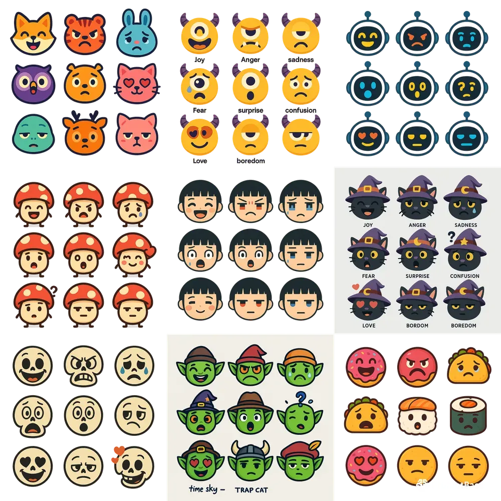Emoticon Sets