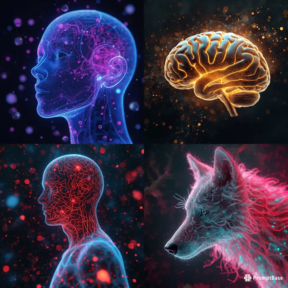 Neon Biosurreal Scifi Generators