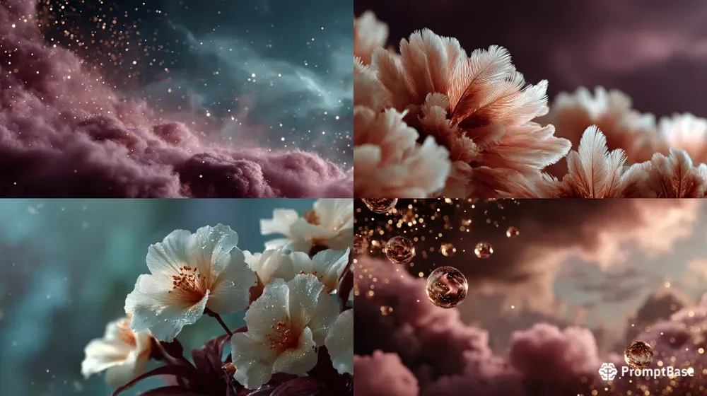 Luminous Abstract Backgrounds Digital