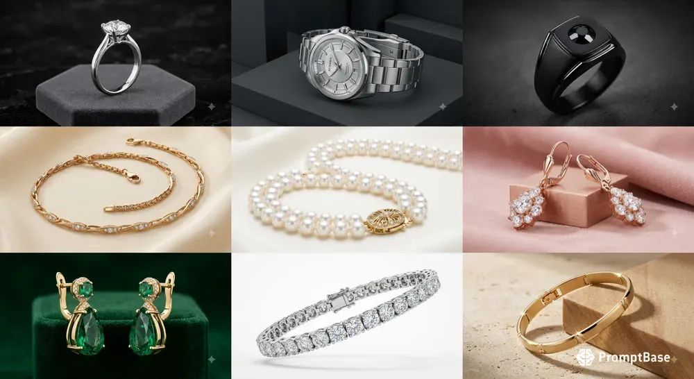 Luxury Jewelry Product Photography Studios