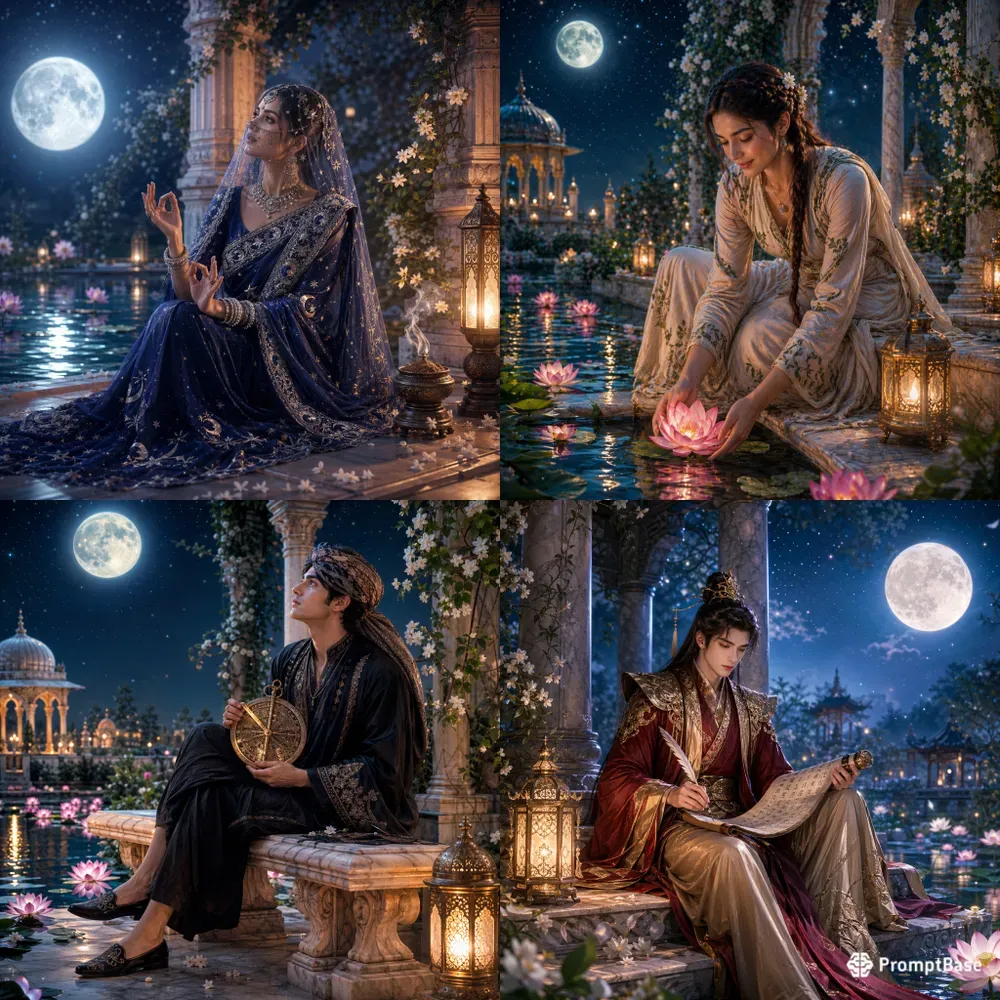 Moonlit Mystic Character Series