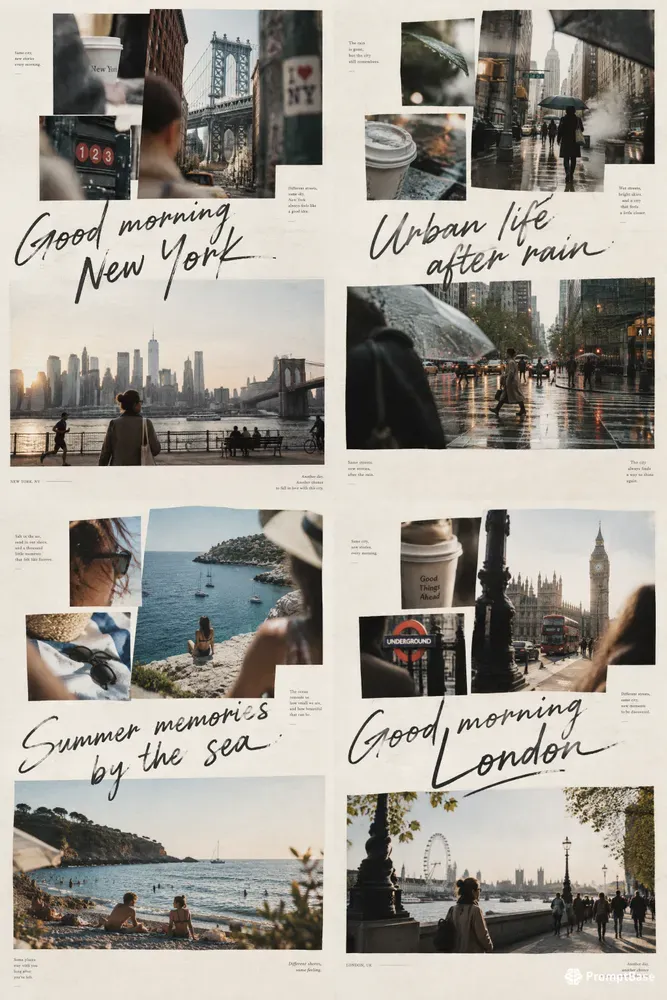 Editorial Narrative Poster Designs