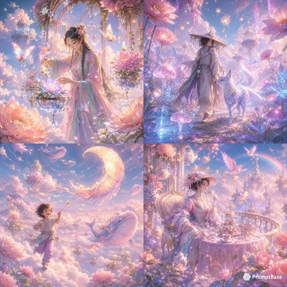 Whimsical Pastel Dreams