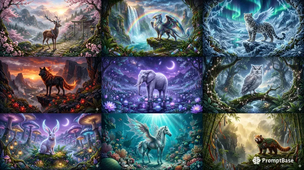 Fantasy Wildlife Concept Art