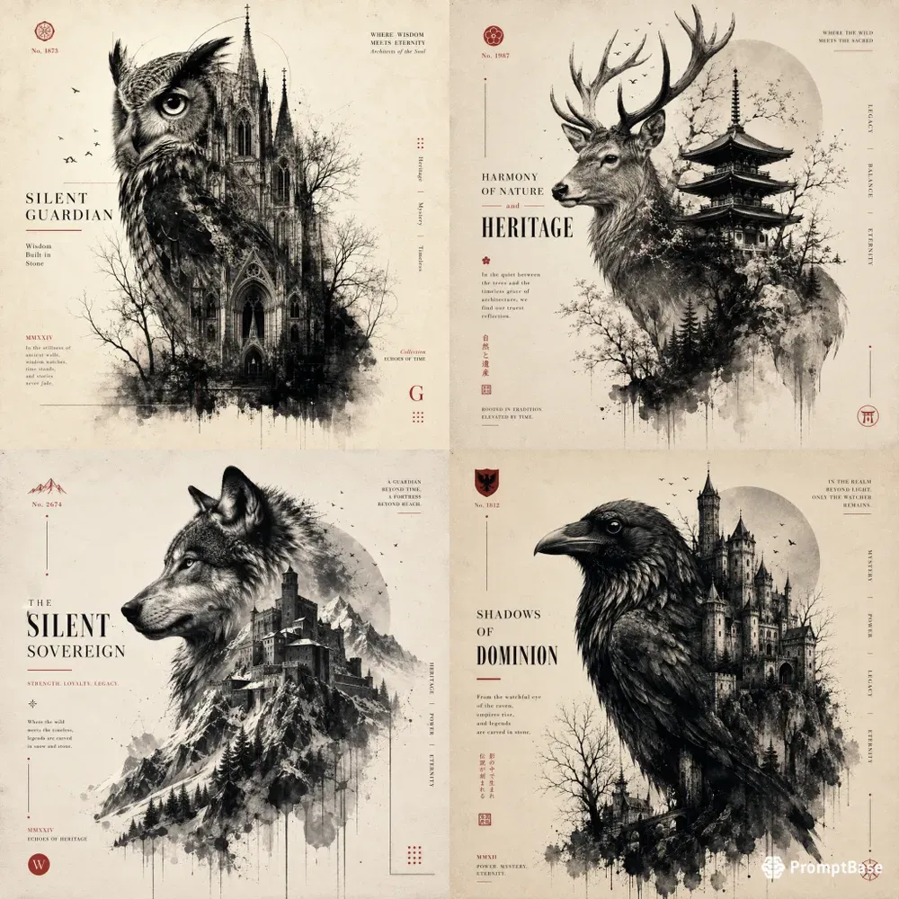 Neo Surreal Editorial Posters