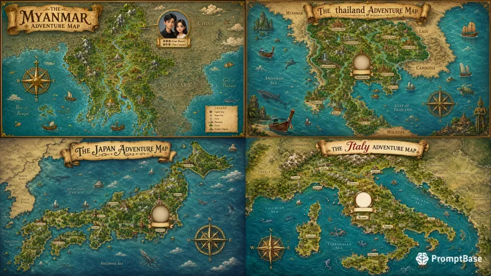 Fantasy Adventure Map Generator