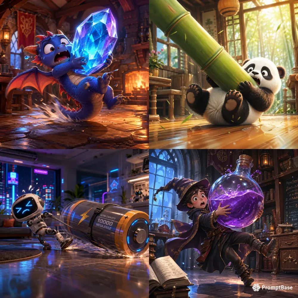 Animated Chaos Funny Action Scenes