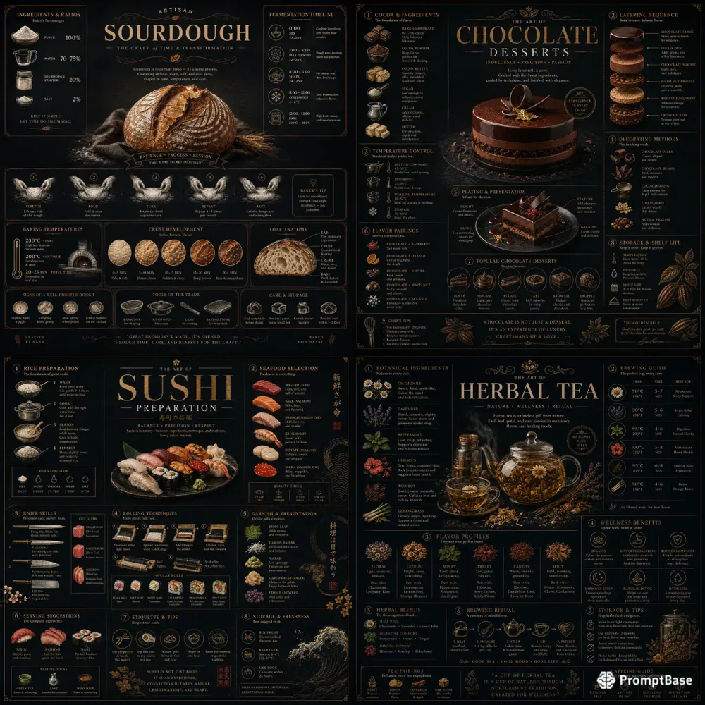 Noir Culinary Blueprints