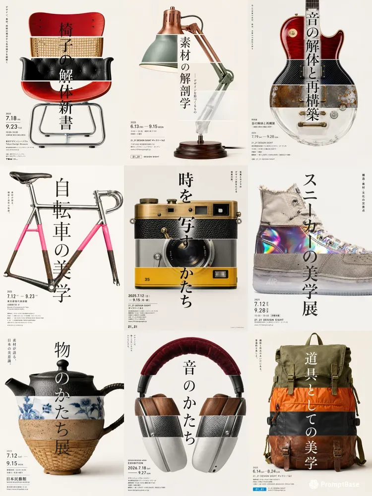 Spliced Object Exhibition Posters
