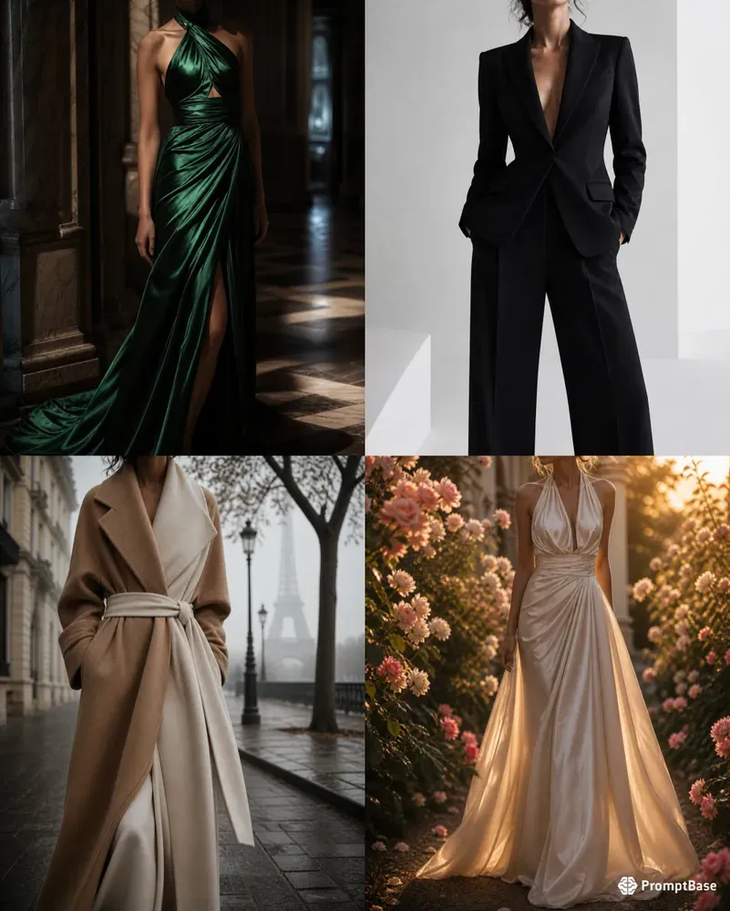 Luxury Fashion Editorial Photos