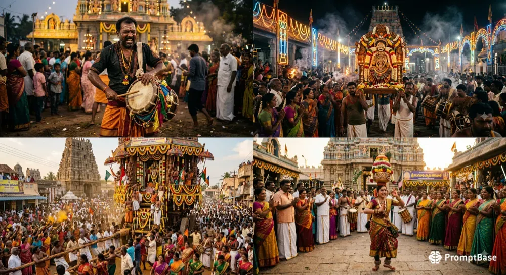 Cinematic South Indian Village Festivals