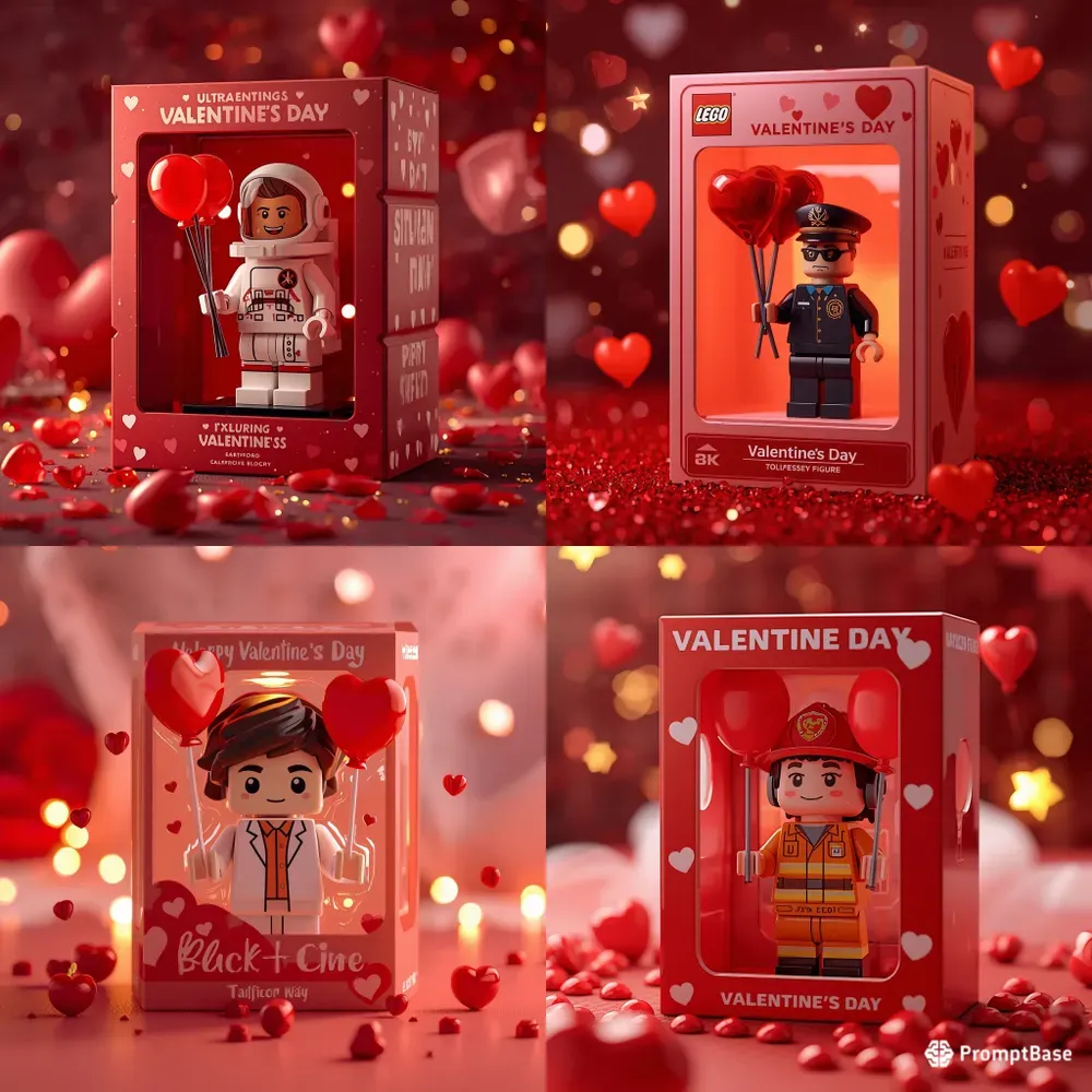 Valentine Legos