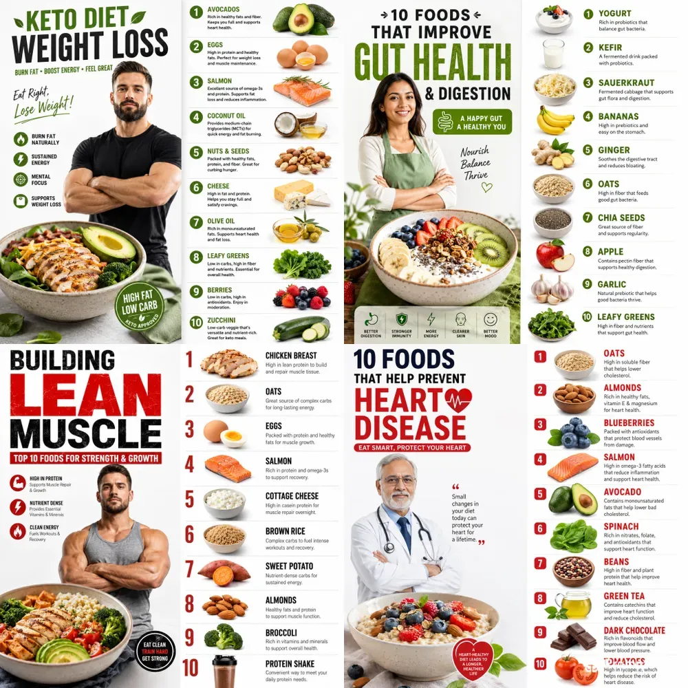 Modern Health Infographics