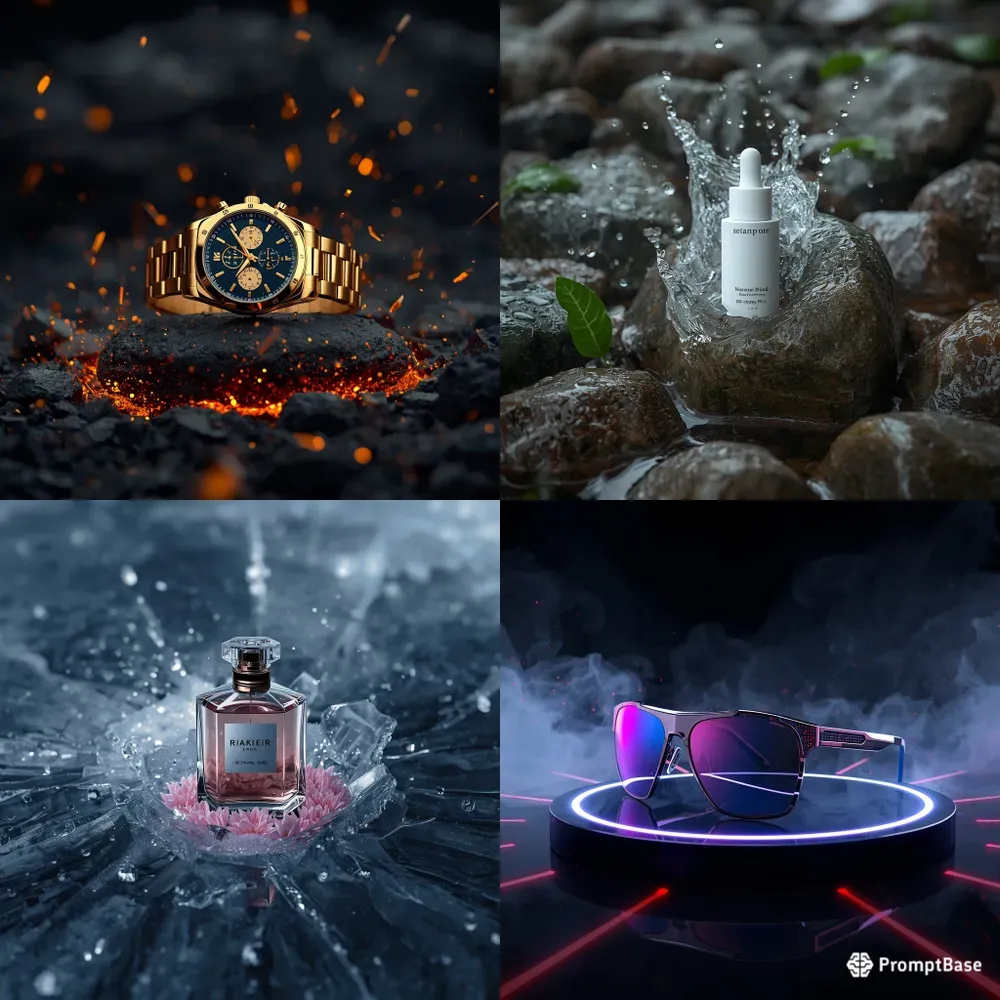 Dynamic Macro Commercial Product Shots