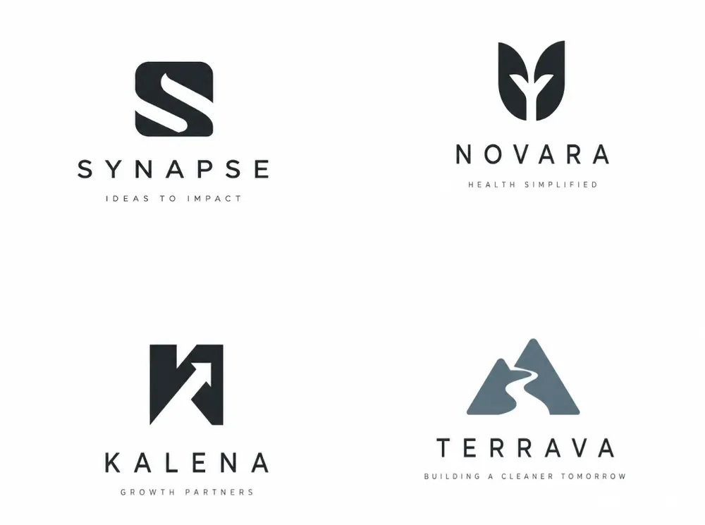Negative Space Logos
