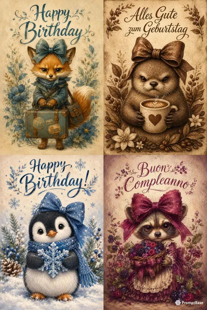 Storybook Birthday Cards