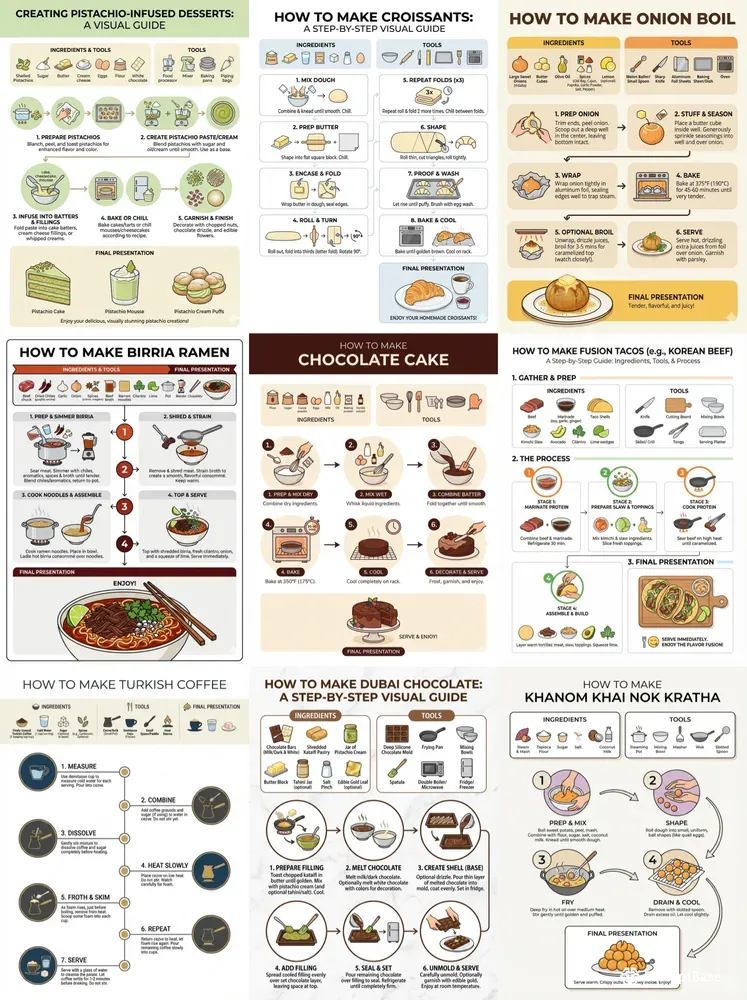 Premium Recipe Infographics