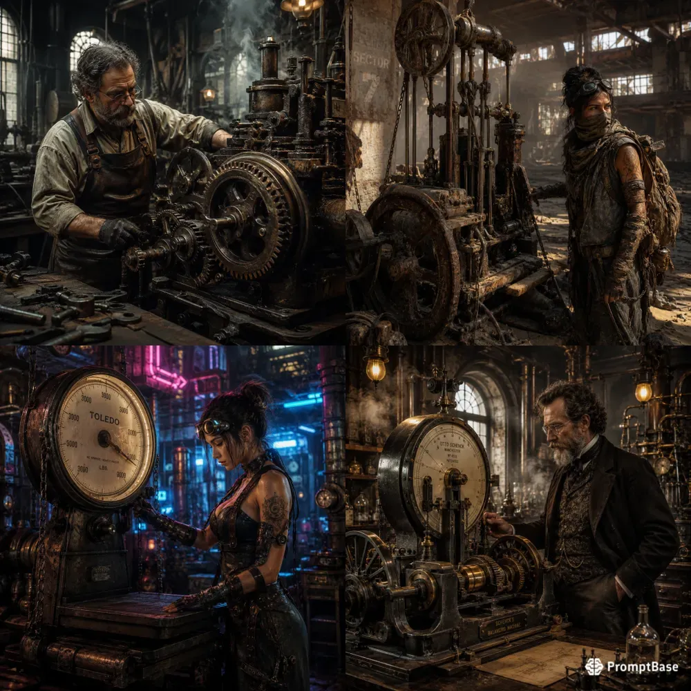 Vintage Industrial Machines