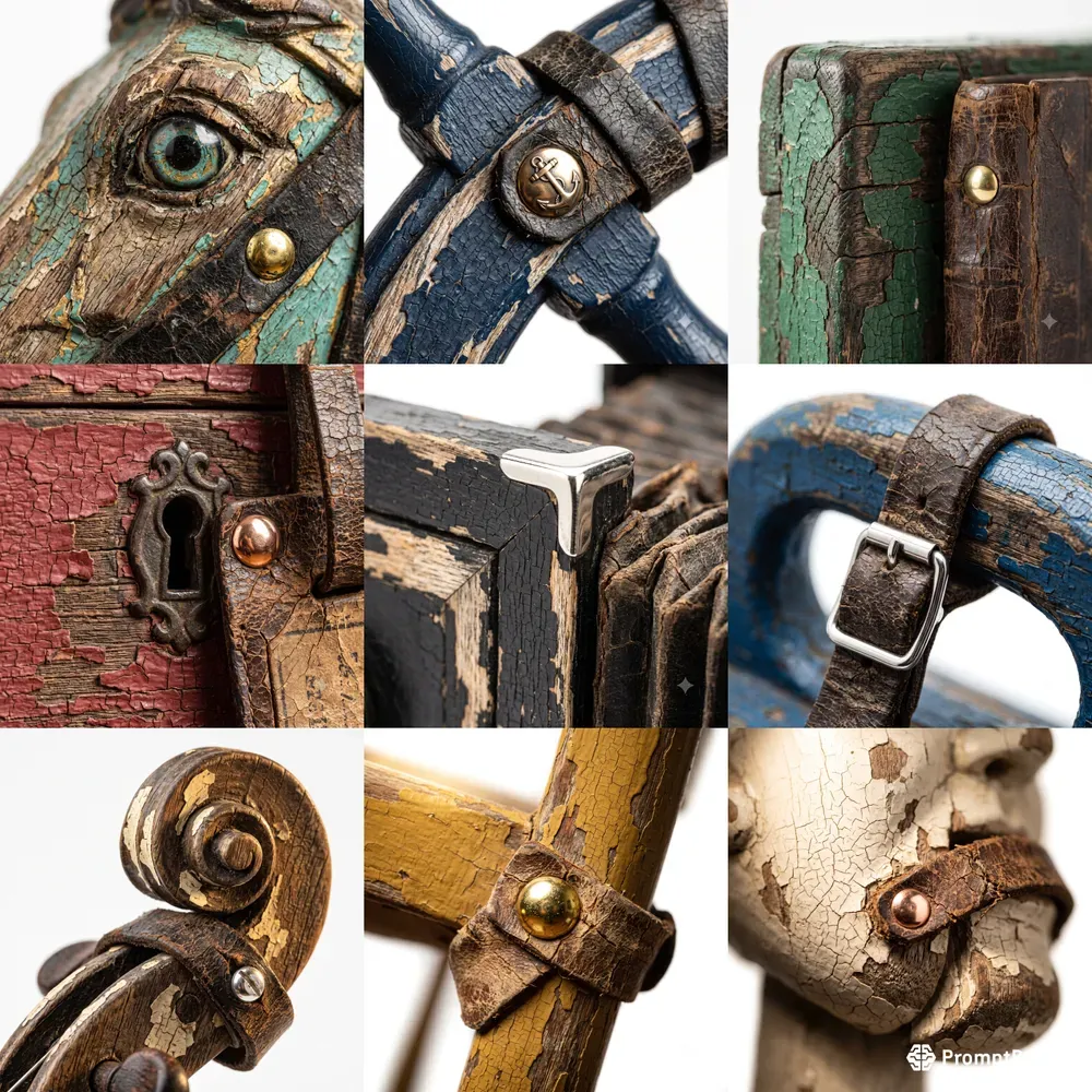Extreme Macro Wood Leather Textures
