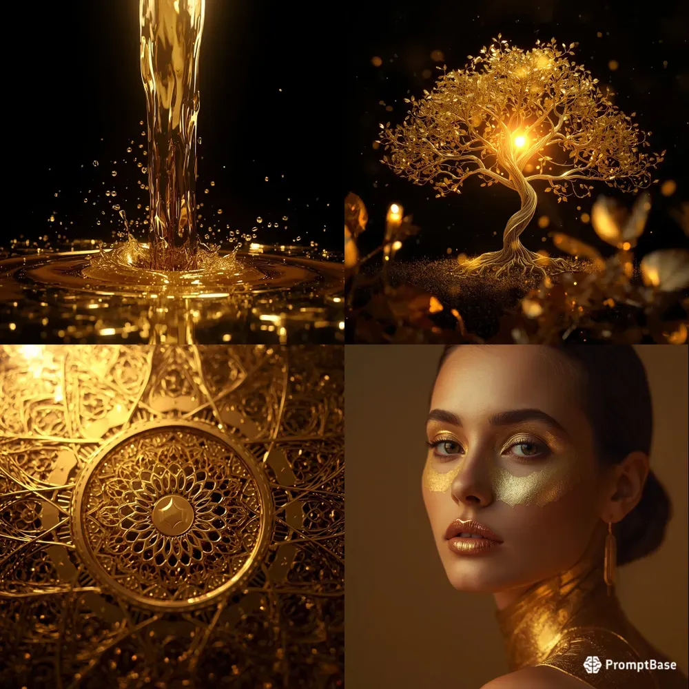 Luxury Gold Art
