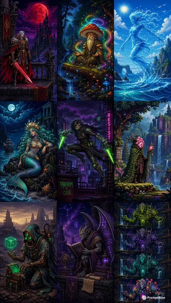 16bit Retro Multiverse Chronicles