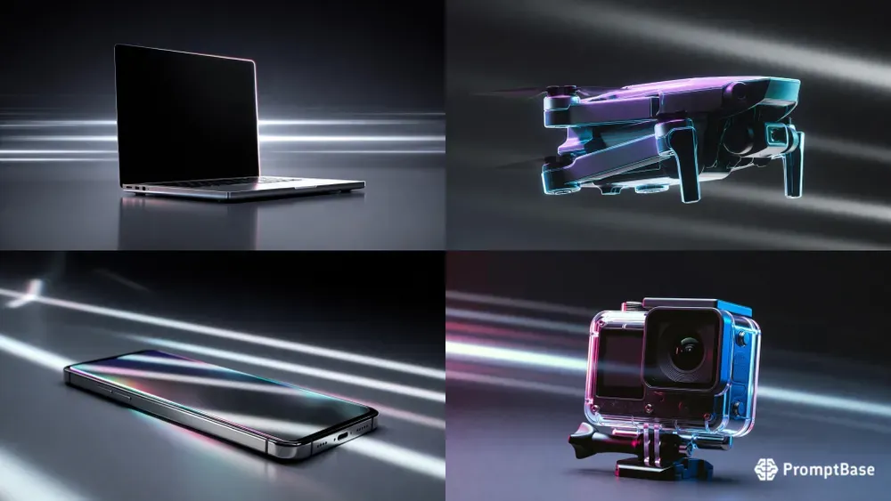 Ultrarealistic Tech Ad Creators