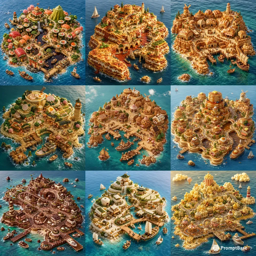 Edible Island Worlds