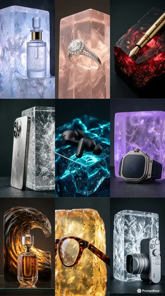 Translucent Void Sculpted Resin Stages