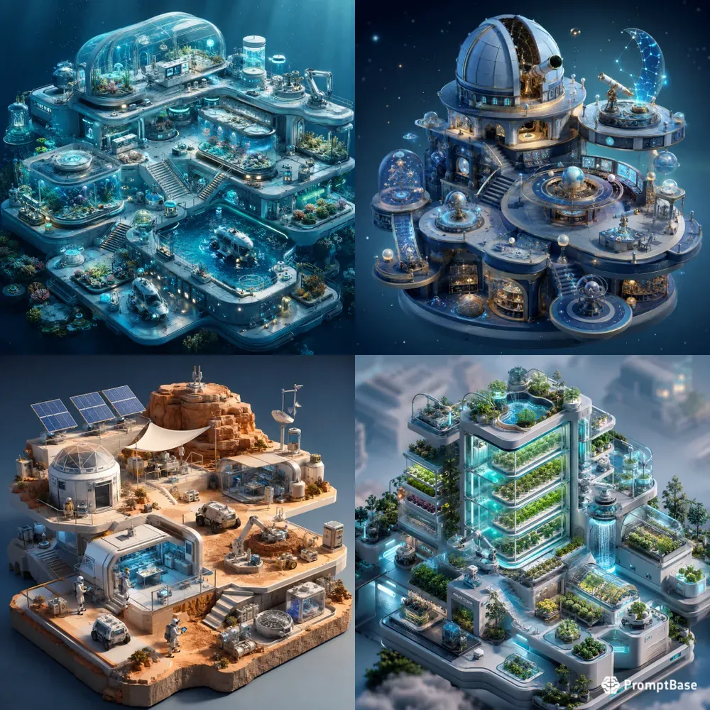 Cinematic Miniature Worlds