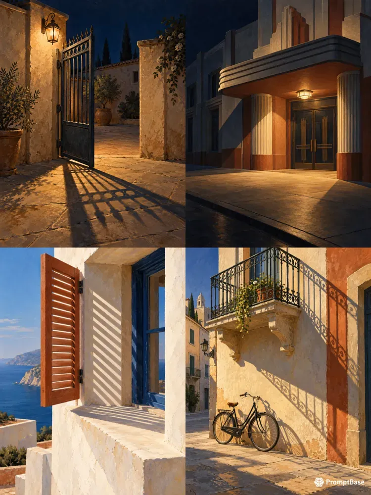Architectural Shadow Art Prints